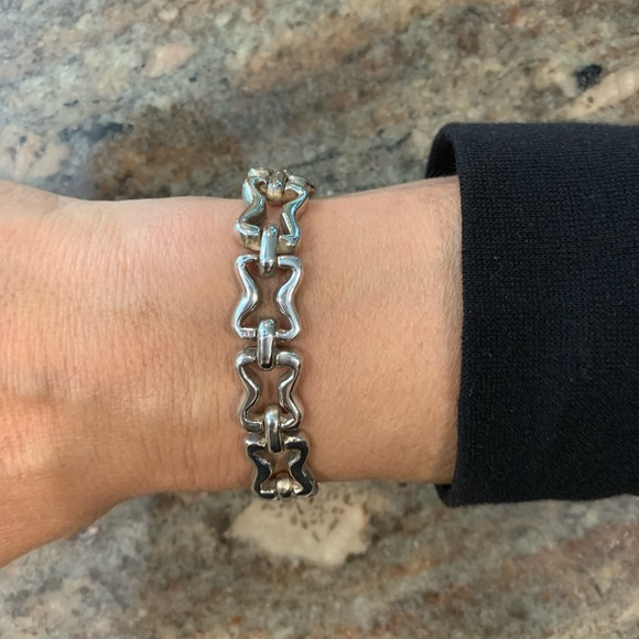 Sterling silver bracelet 925 - Picture 3 of 6